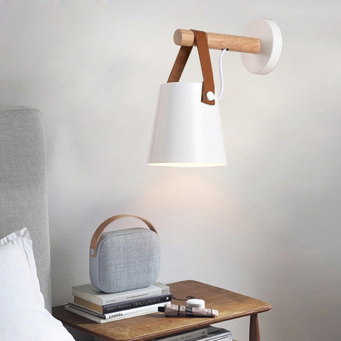 Wooden Conical Wall-mounted light Wall Light