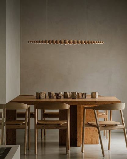 Woodline Orb Drop light Pendant Light