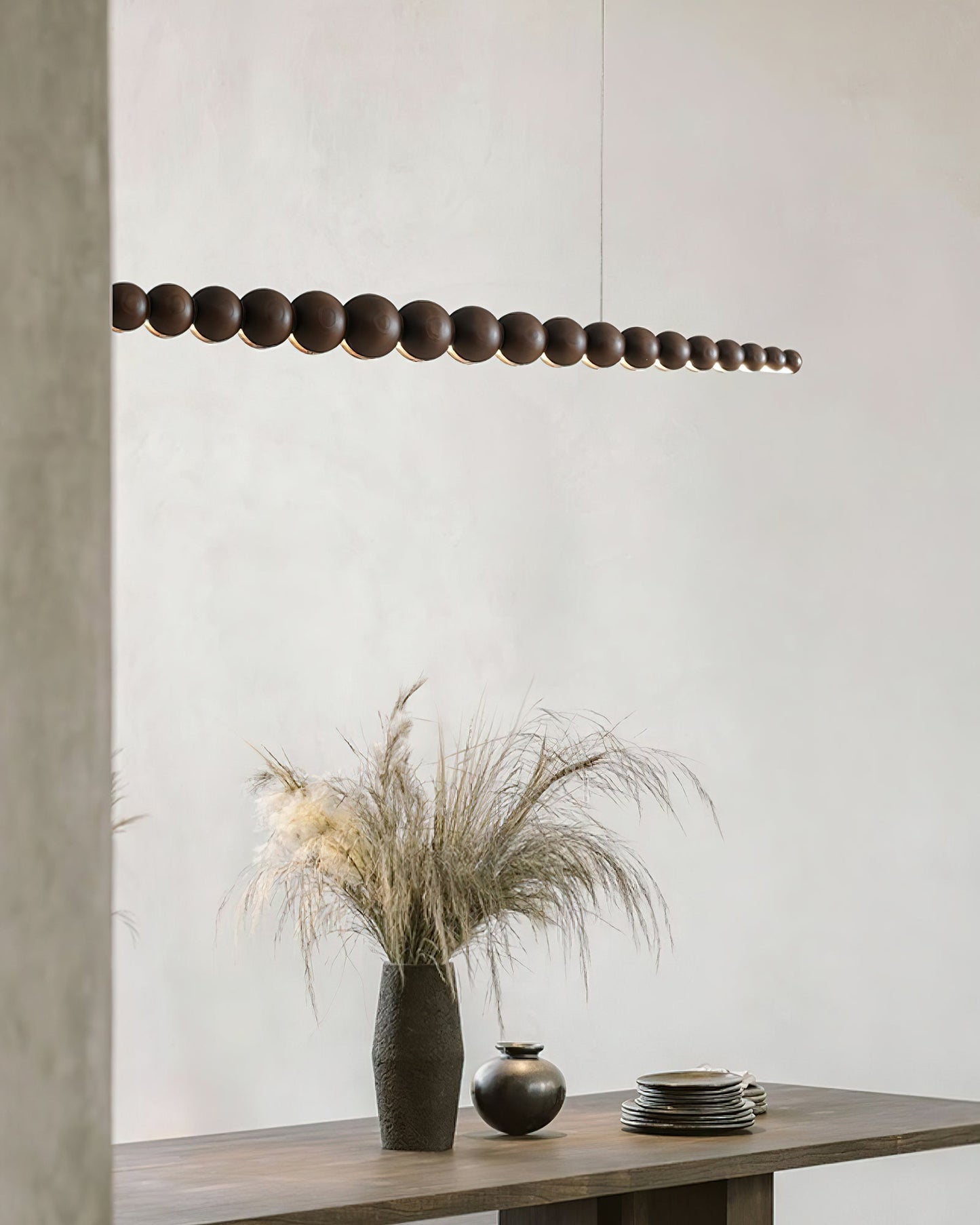 Woodline Orb Drop light Pendant Light