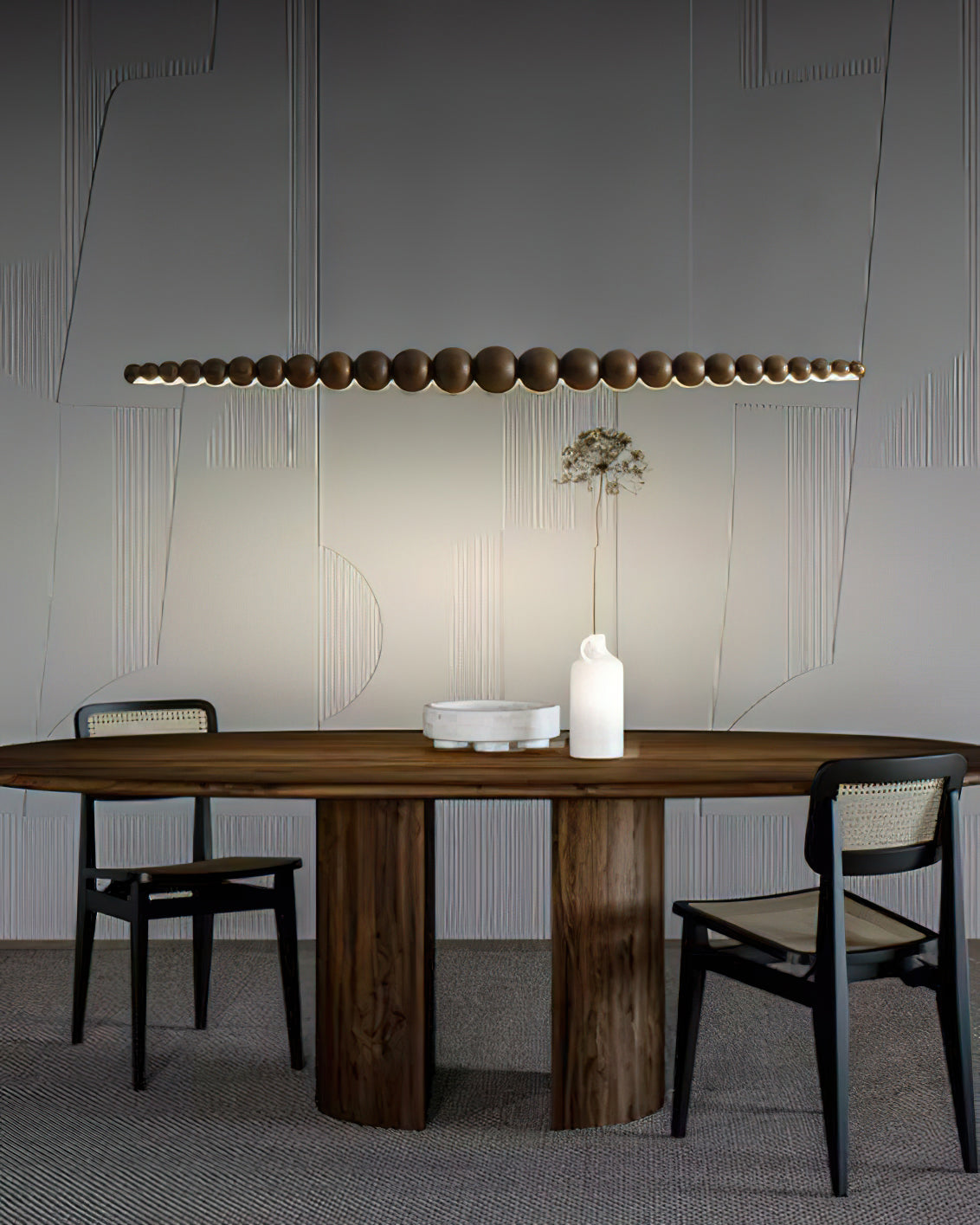 Woodline Orb Drop light Pendant Light