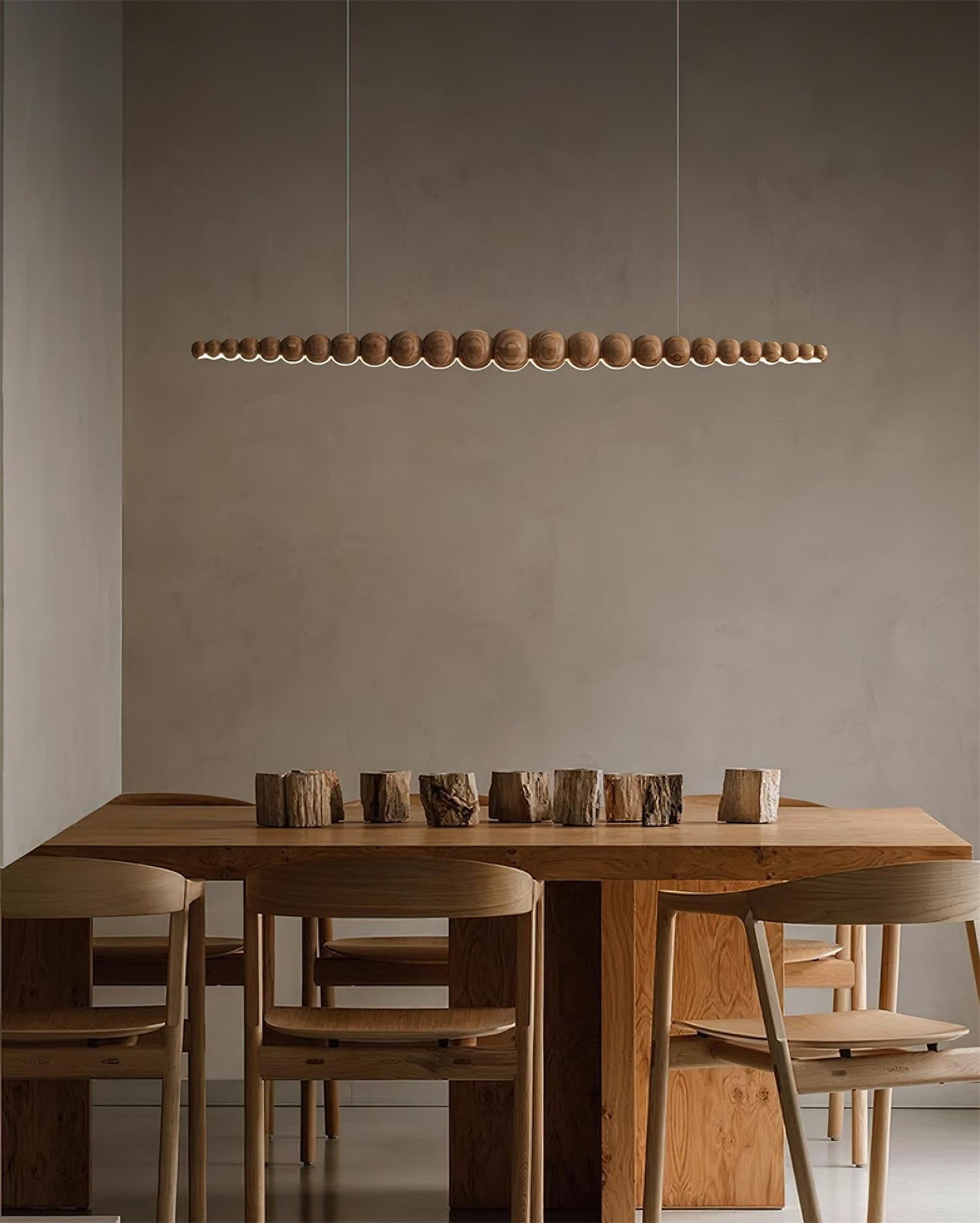 Woodline Orb Drop light Pendant Light