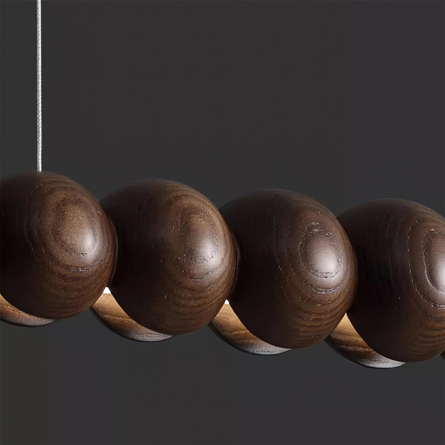 Woodline Orb Drop light Pendant Light