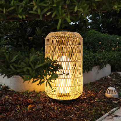 Woven Rattan Patio light Outdoor Lamp