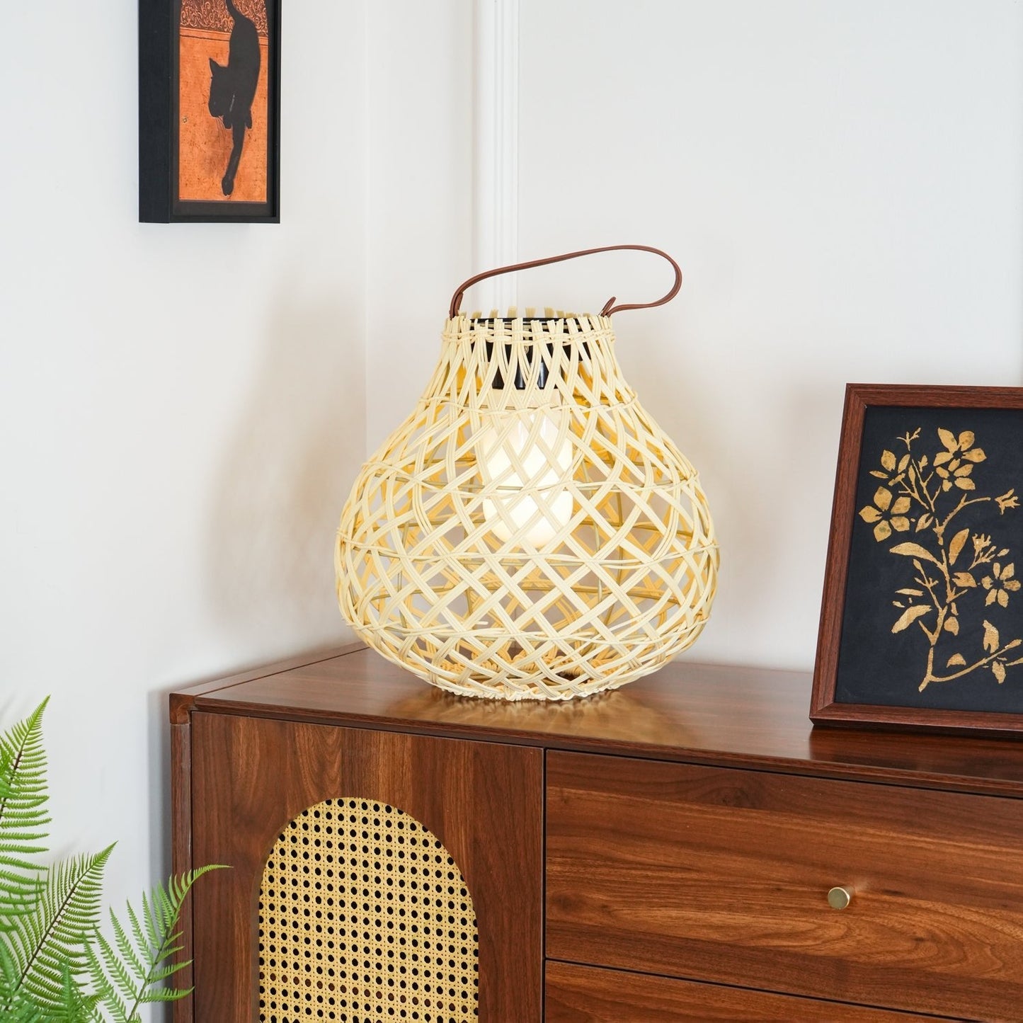 Woven Sphere Lantern Landscape light Outdoor Lamp