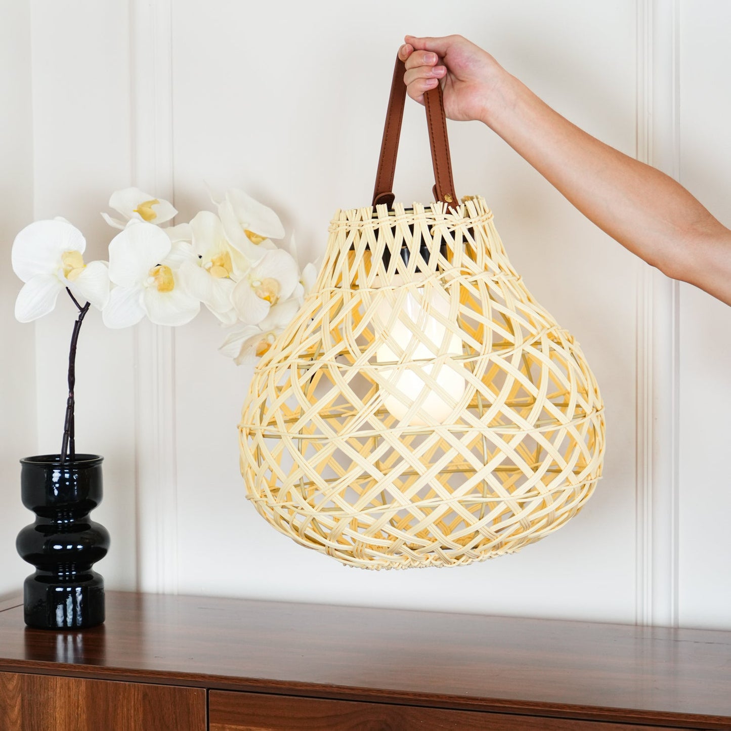 Woven Sphere Lantern Landscape light Outdoor Lamp