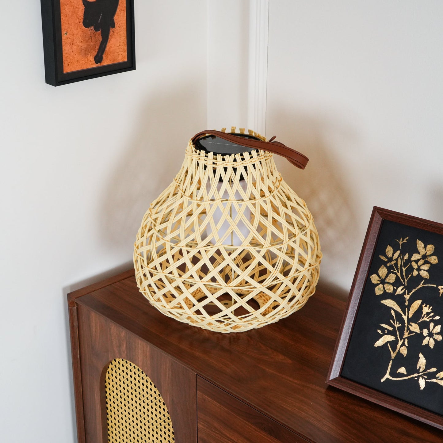 Woven Sphere Lantern Landscape light Outdoor Lamp