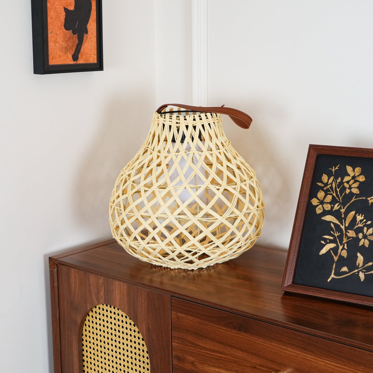 Woven Sphere Lantern Landscape light Outdoor Lamp