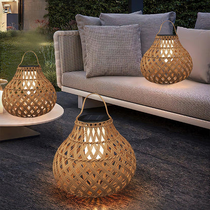 Woven Sphere Lantern Landscape light Outdoor Lamp