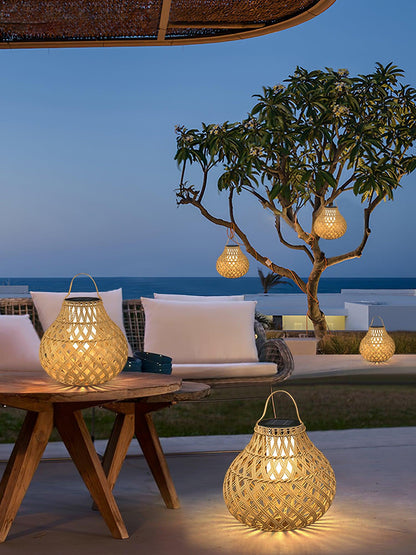 Woven Sphere Lantern Landscape light Outdoor Lamp