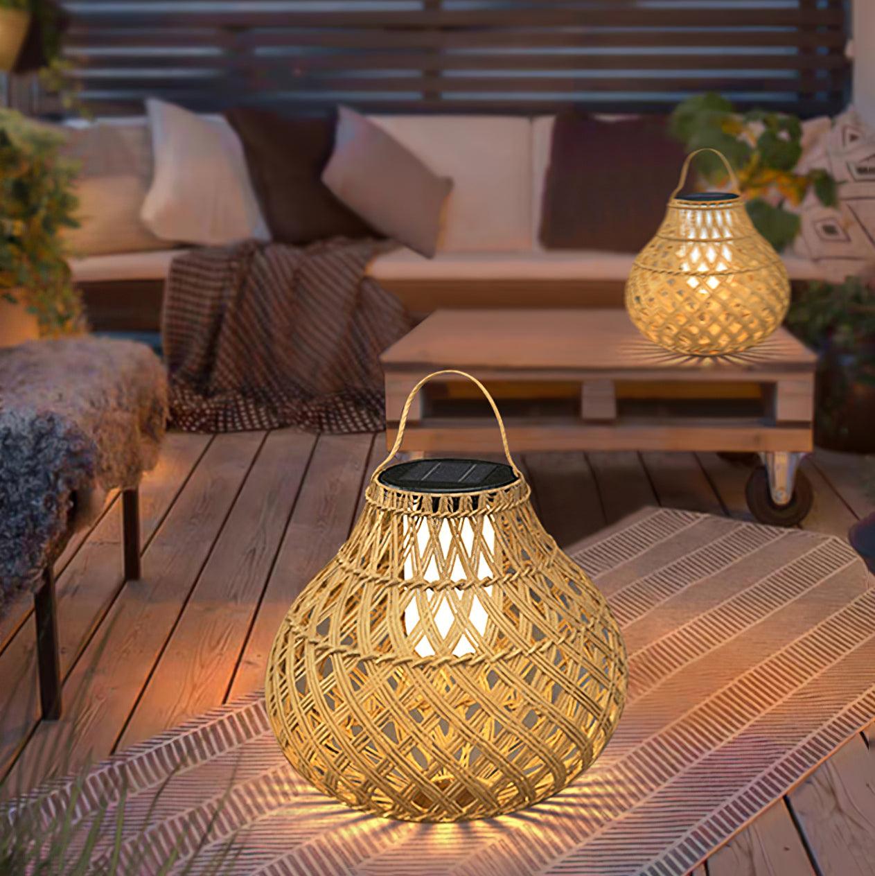 Woven Sphere Lantern Landscape light Outdoor Lamp