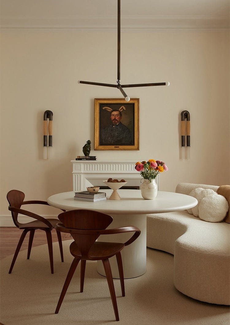 Wrapped Linear Chandelier