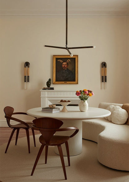 Wrapped Linear Chandelier