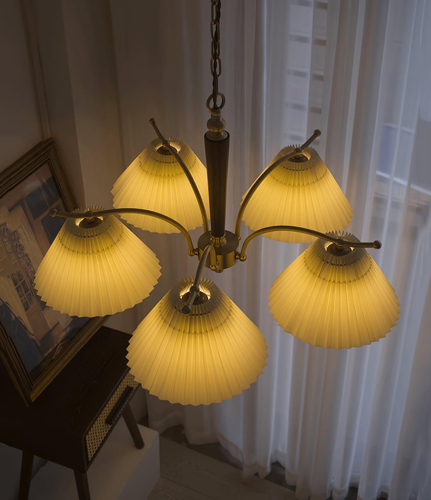 Wrinkled Electrolier Chandelier