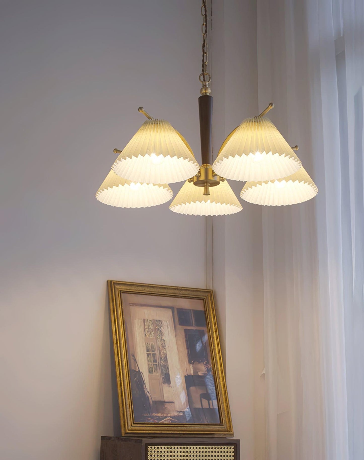 Wrinkled Electrolier Chandelier