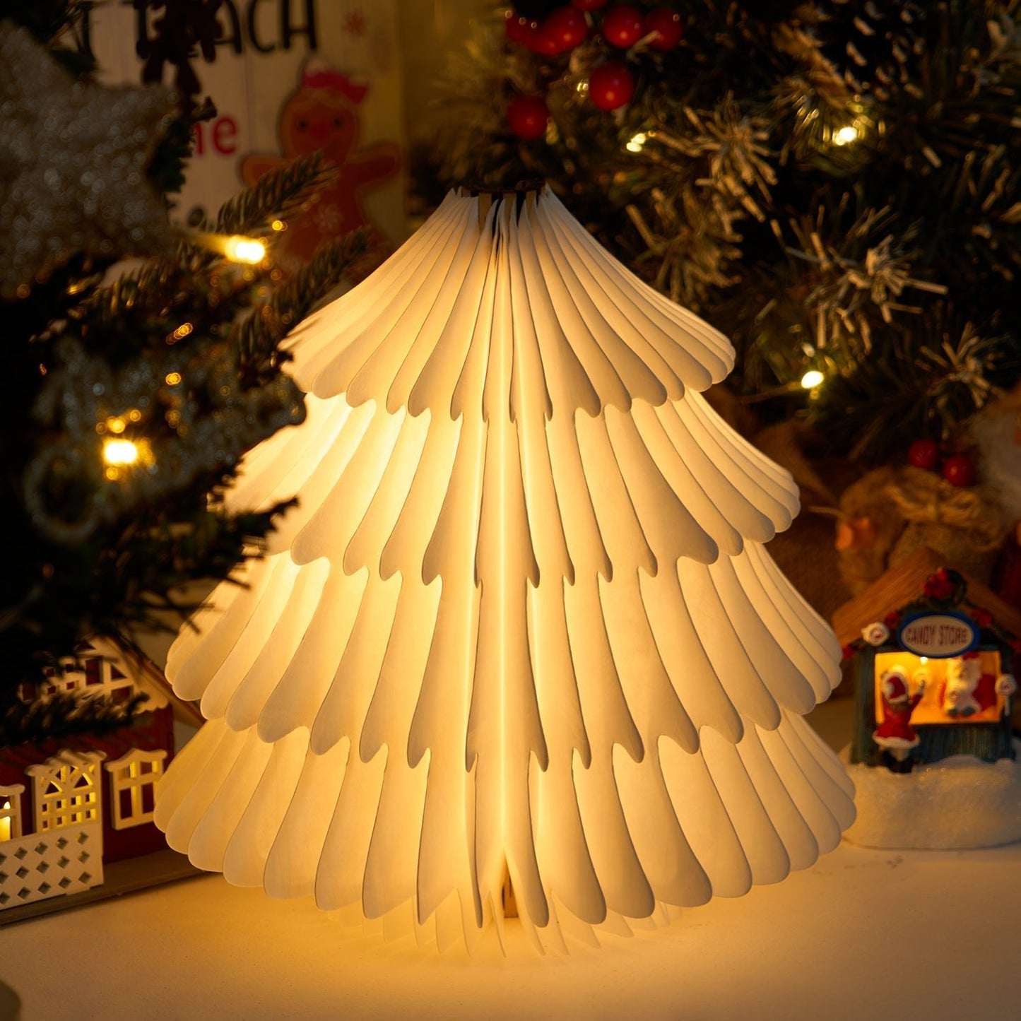 Xmas Tree Fold Table Lamp