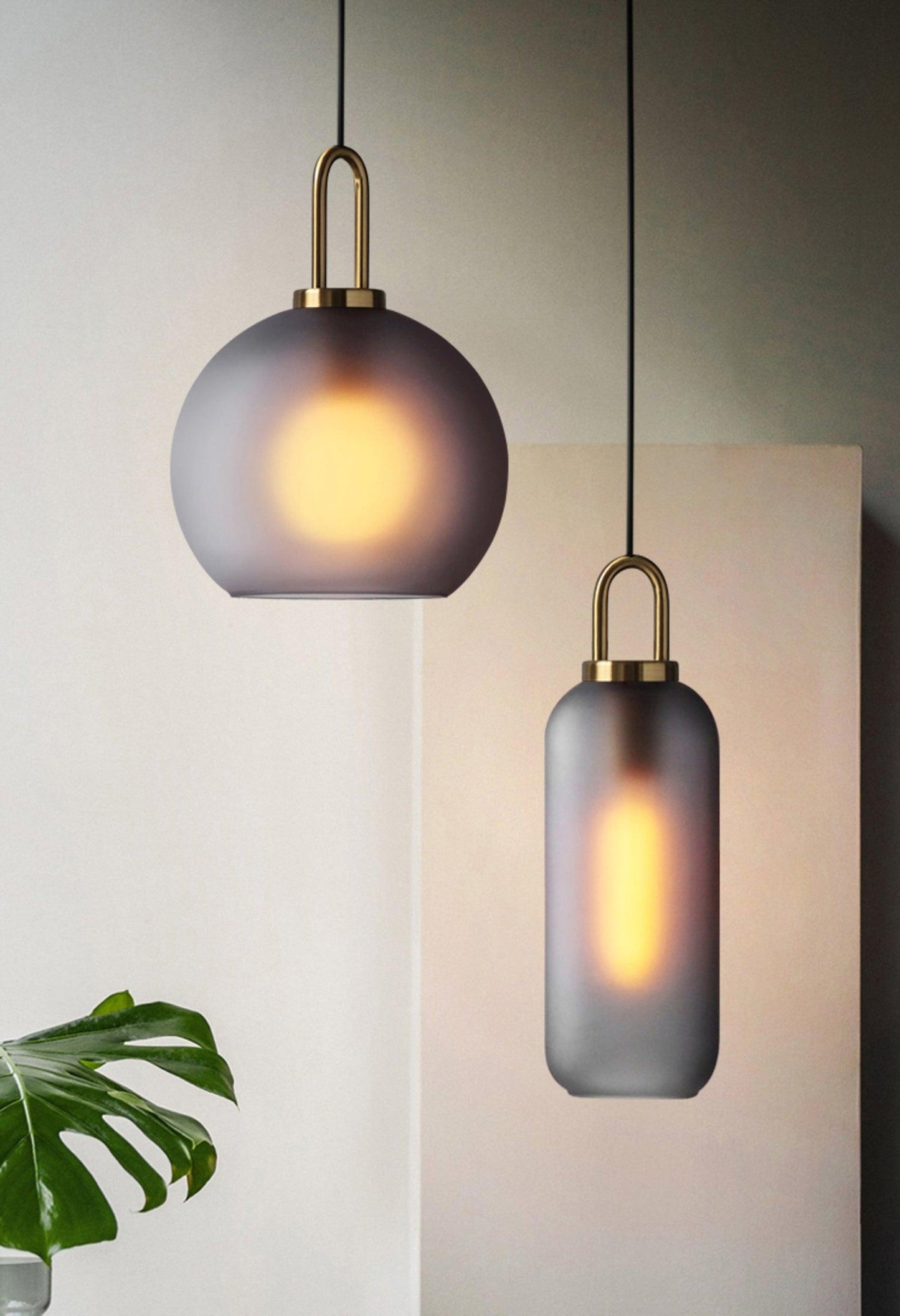 Pendulum Glass Droplight Pendant Lamp