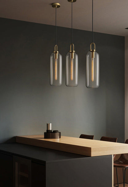 Pendulum Glass Droplight Pendant Lamp