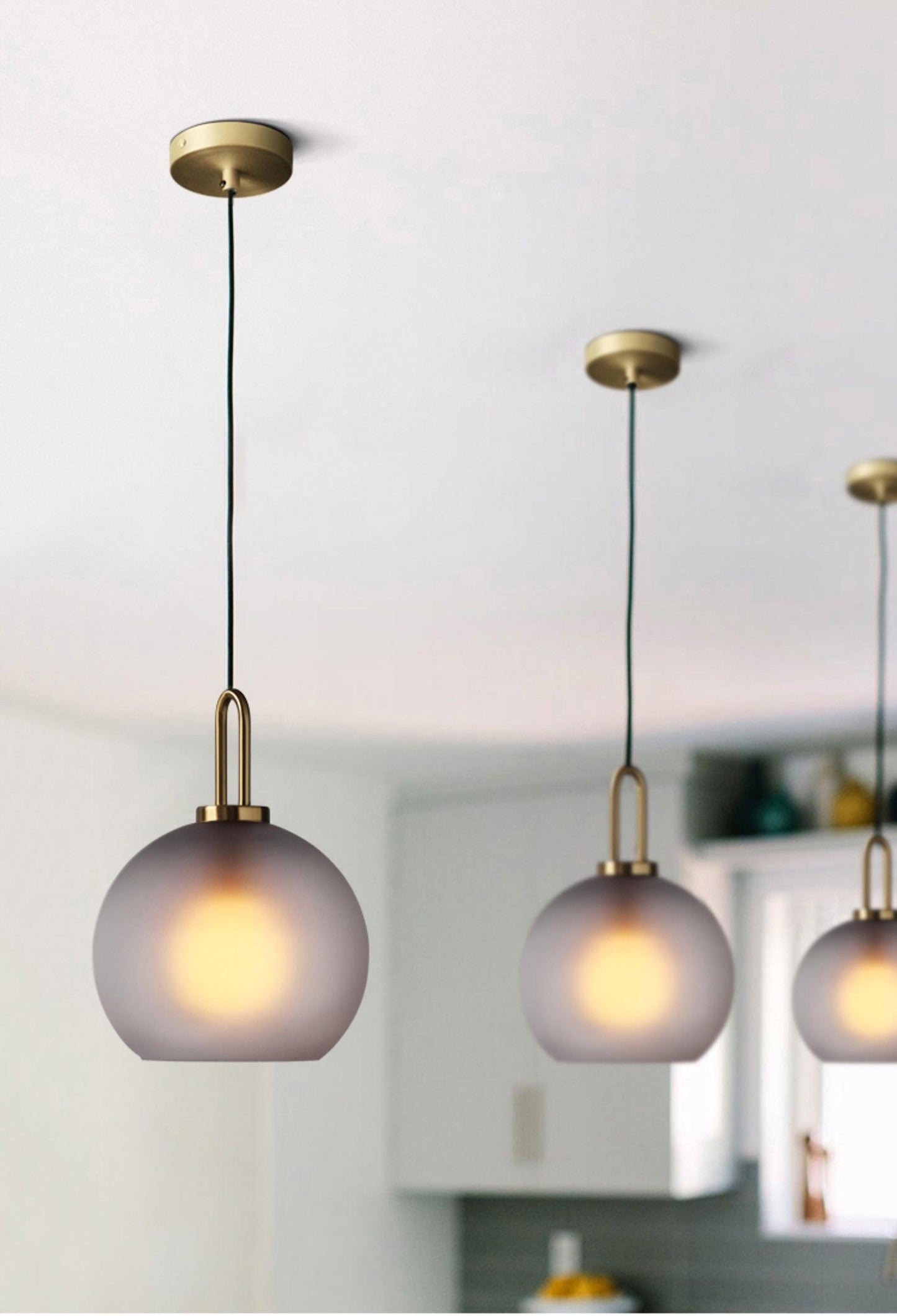 Pendulum Glass Droplight Pendant Lamp