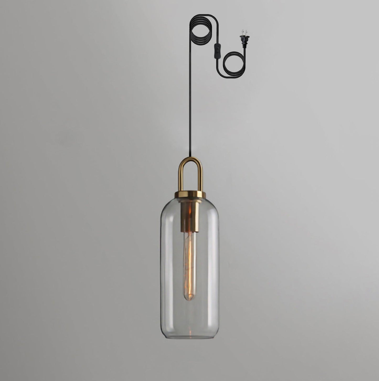 Glass Ceiling light fitting Pendant Swag Light