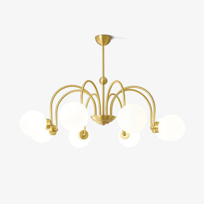 Yisu Brass Candelabrum Chandelier