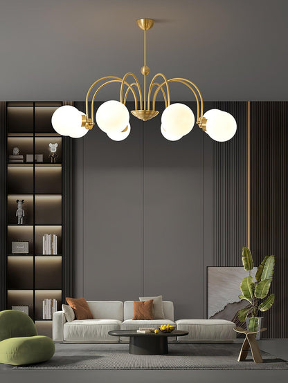 Yisu Brass Candelabrum Chandelier