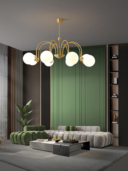 Yisu Brass Candelabrum Chandelier