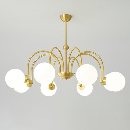 Yisu Brass Candelabrum Chandelier