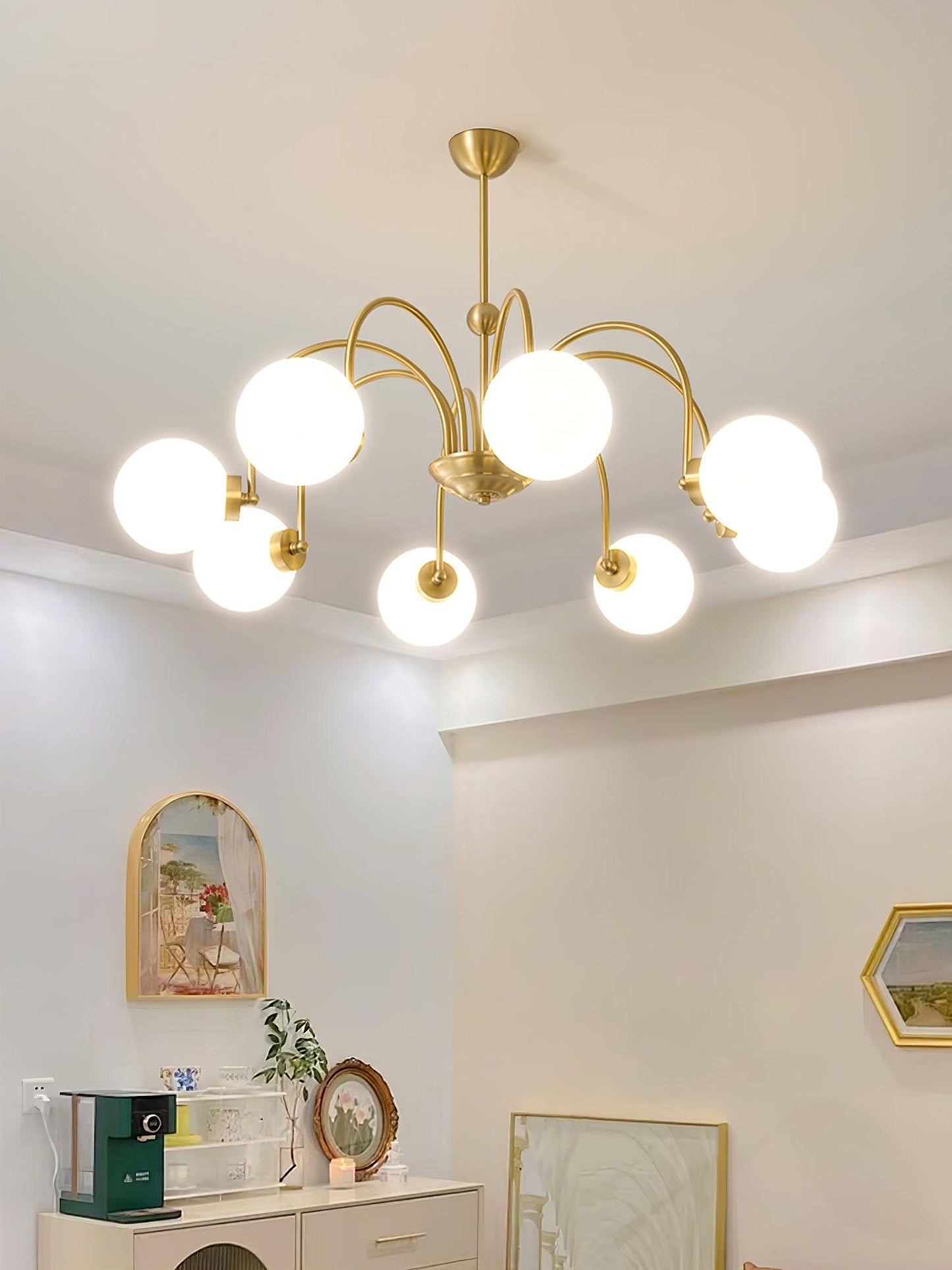 Yisu Brass Candelabrum Chandelier