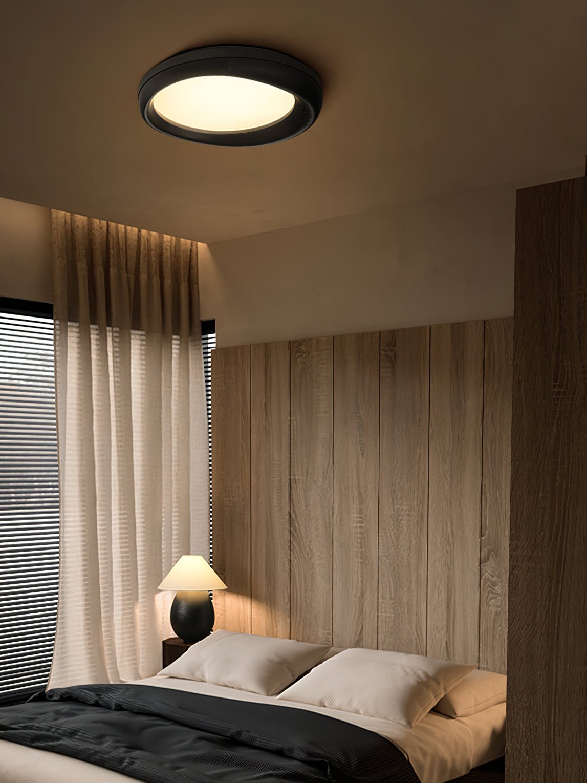 Zenova Wood Ceiling-mounted light Ceiling Light