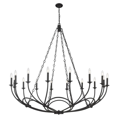 Z Lite Arabella 55 Inch 16 Light Chandelier Cp777247