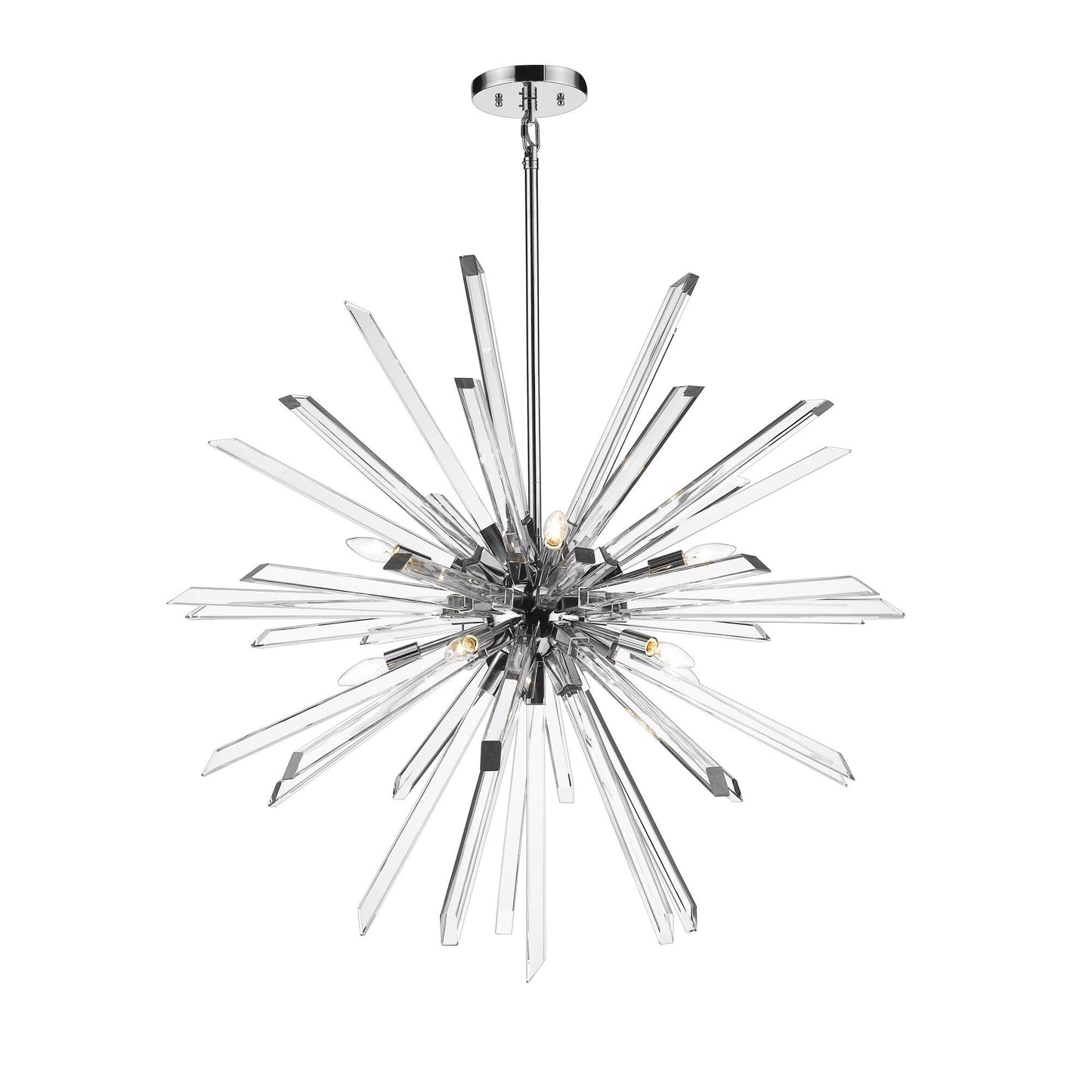 Z Lite Burst 41 Inch 10 Light Chandelier Cp478869