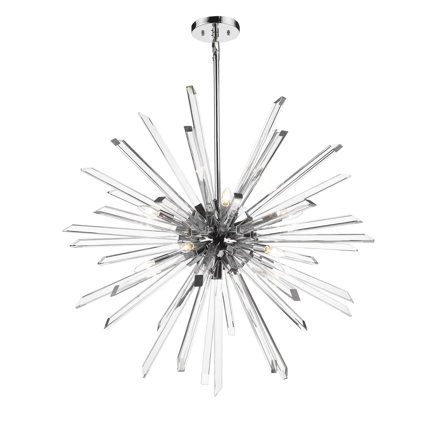 Z Lite Burst 41 Inch 10 Light Chandelier Cp478869