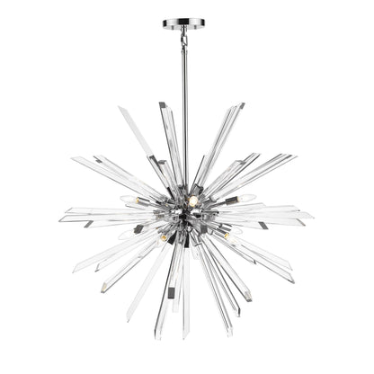 Z Lite Burst 41 Inch 10 Light Chandelier Cp478869