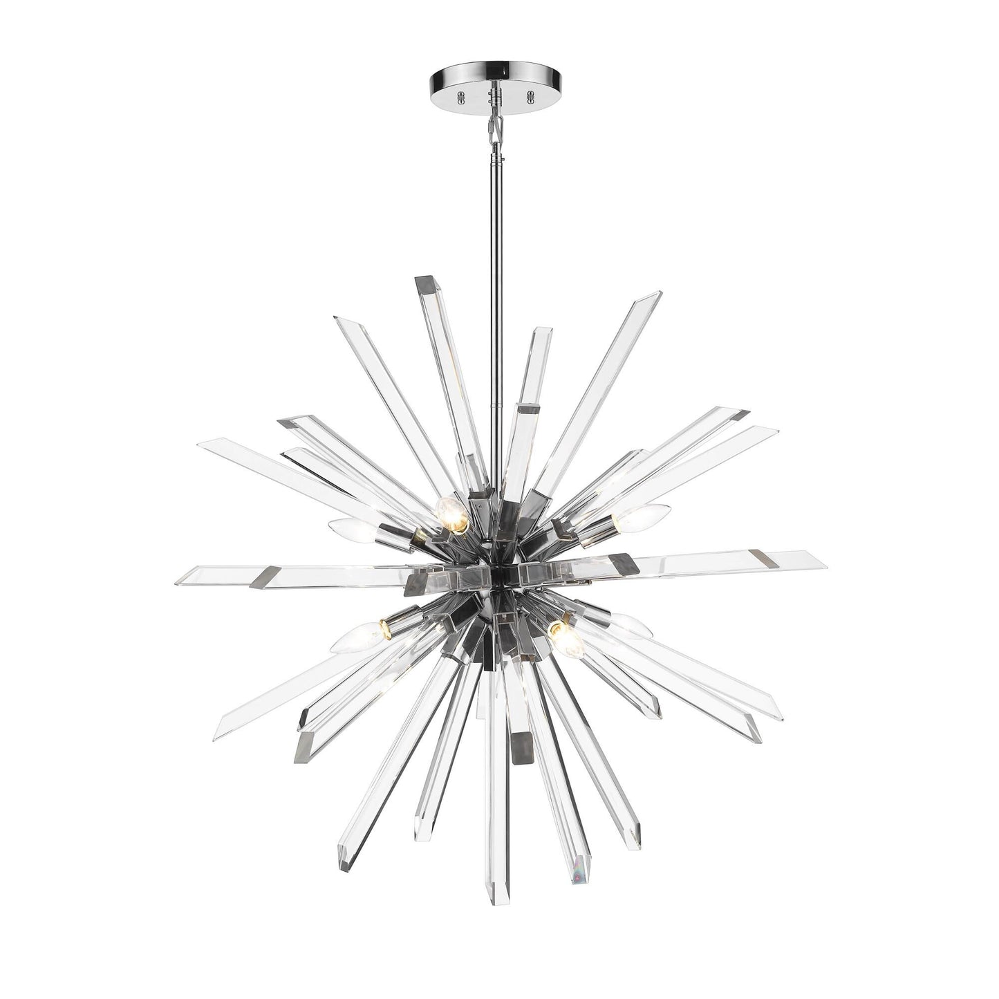 Z Lite Burst 33 Inch 8 Light Chandelier Cp478842