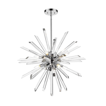 Z Lite Burst 33 Inch 8 Light Chandelier Cp478842