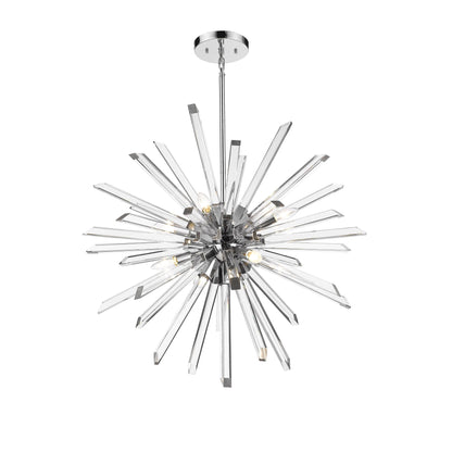 Z Lite Burst 33 Inch 8 Light Chandelier Cp478842