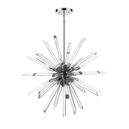 Z Lite Burst 33 Inch 8 Light Chandelier Cp478842