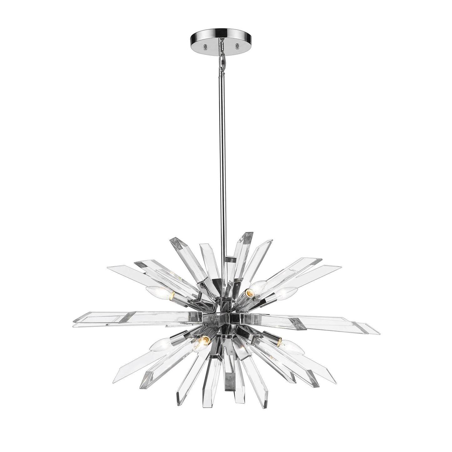 Z Lite Burst 33 Inch 8 Light Chandelier Cp478770