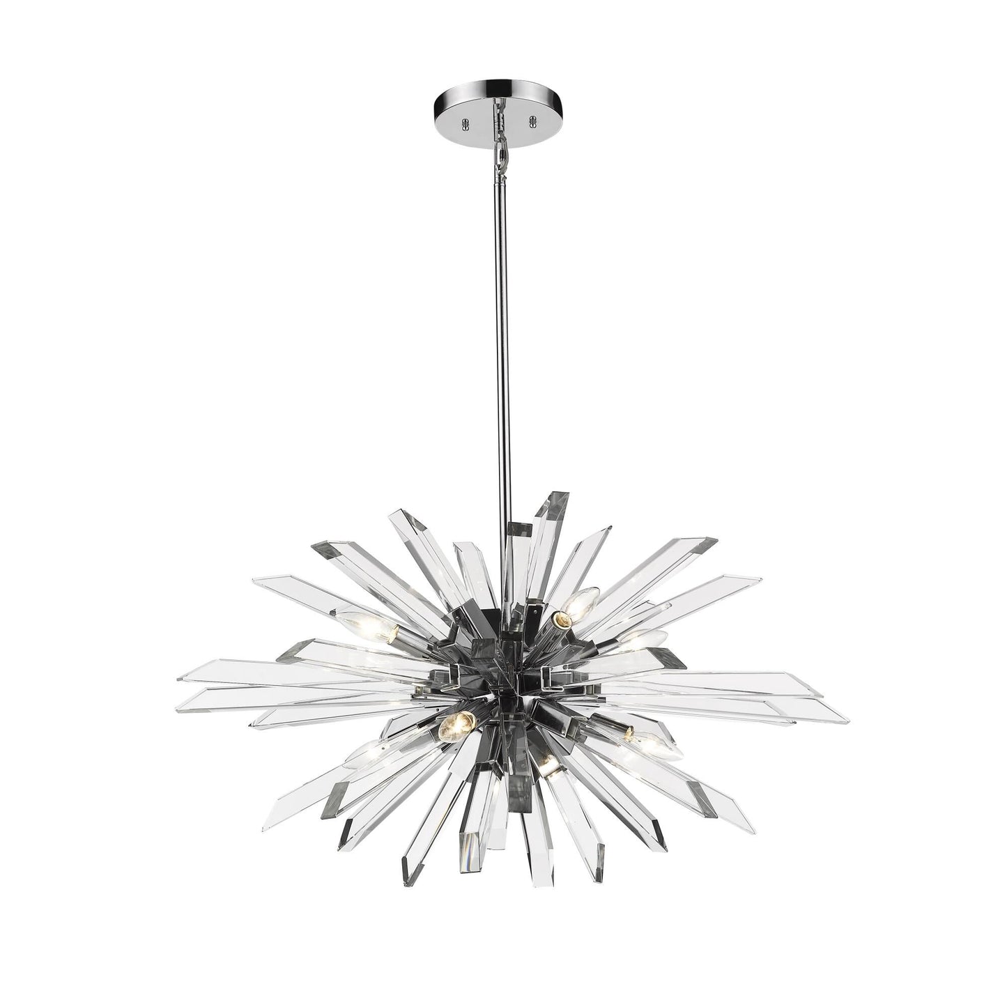 Z Lite Burst 33 Inch 8 Light Chandelier Cp478770