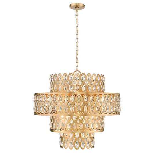 Z Lite Dealey 25 Inch 13 Light Chandelier Cp777274