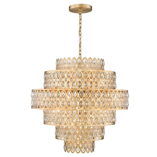 Z Lite Dealey 32 Inch 17 Light Chandelier Cp777278