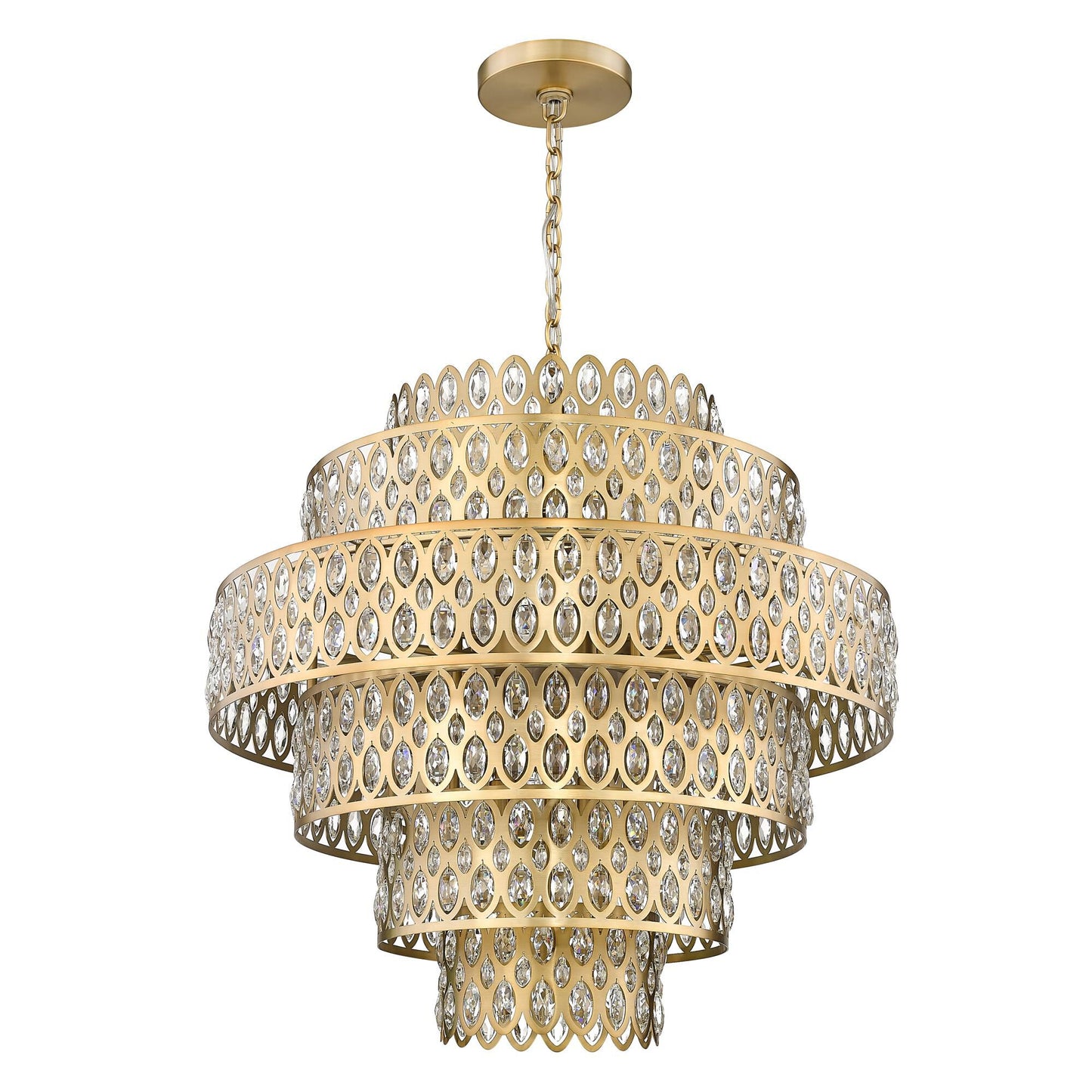 Z Lite Dealey 32 Inch 17 Light Chandelier Cp777278