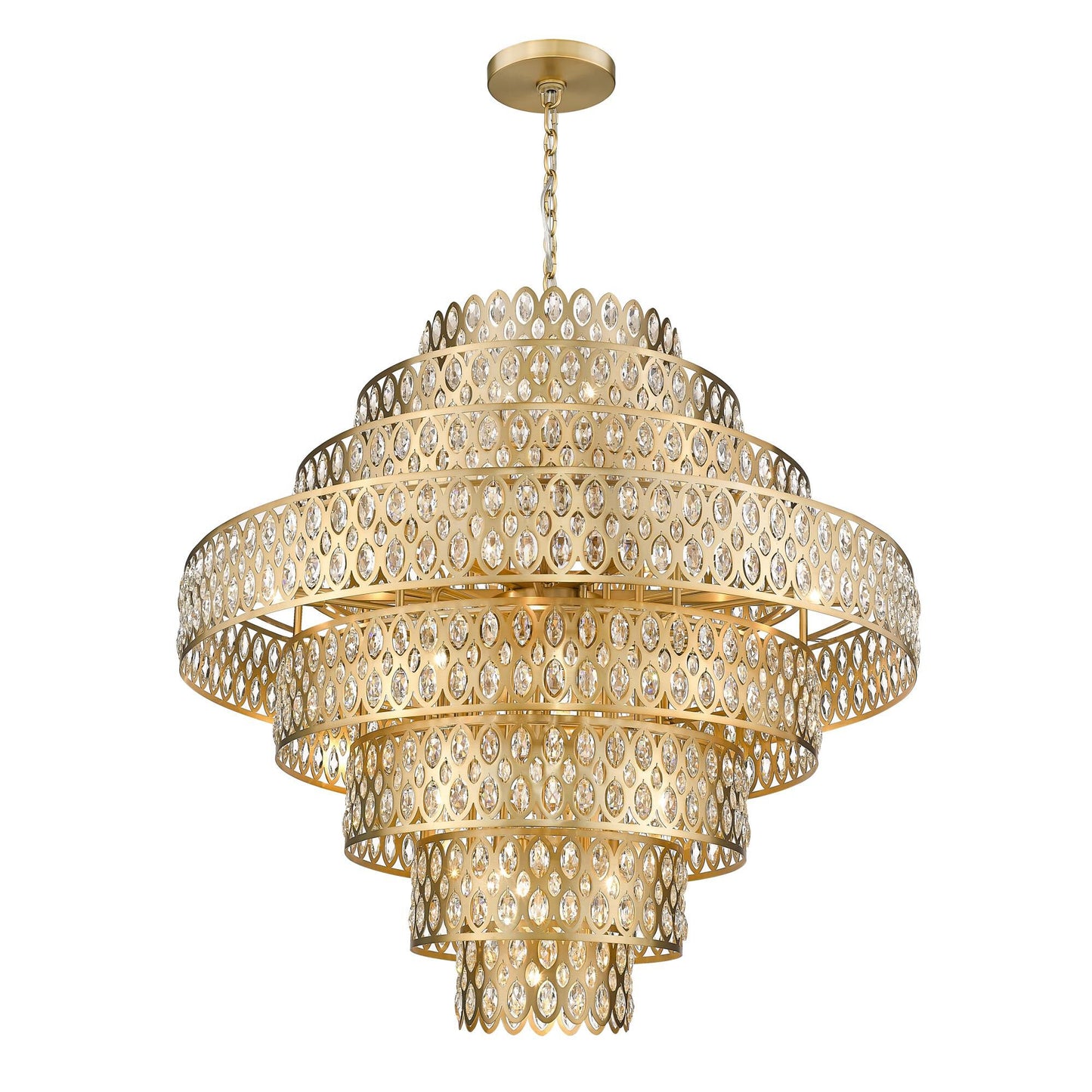 Z Lite Dealey 44 Inch 25 Light Chandelier Cp777281