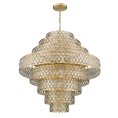 Z Lite Dealey 44 Inch 25 Light Chandelier Cp777281