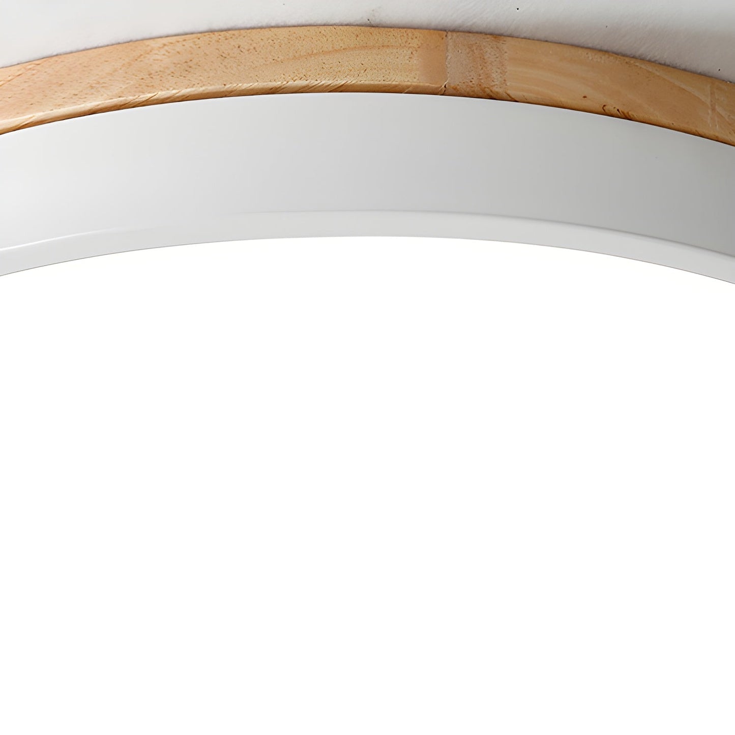 Zara Circular Wood Overhead fixture Ceiling Lamp