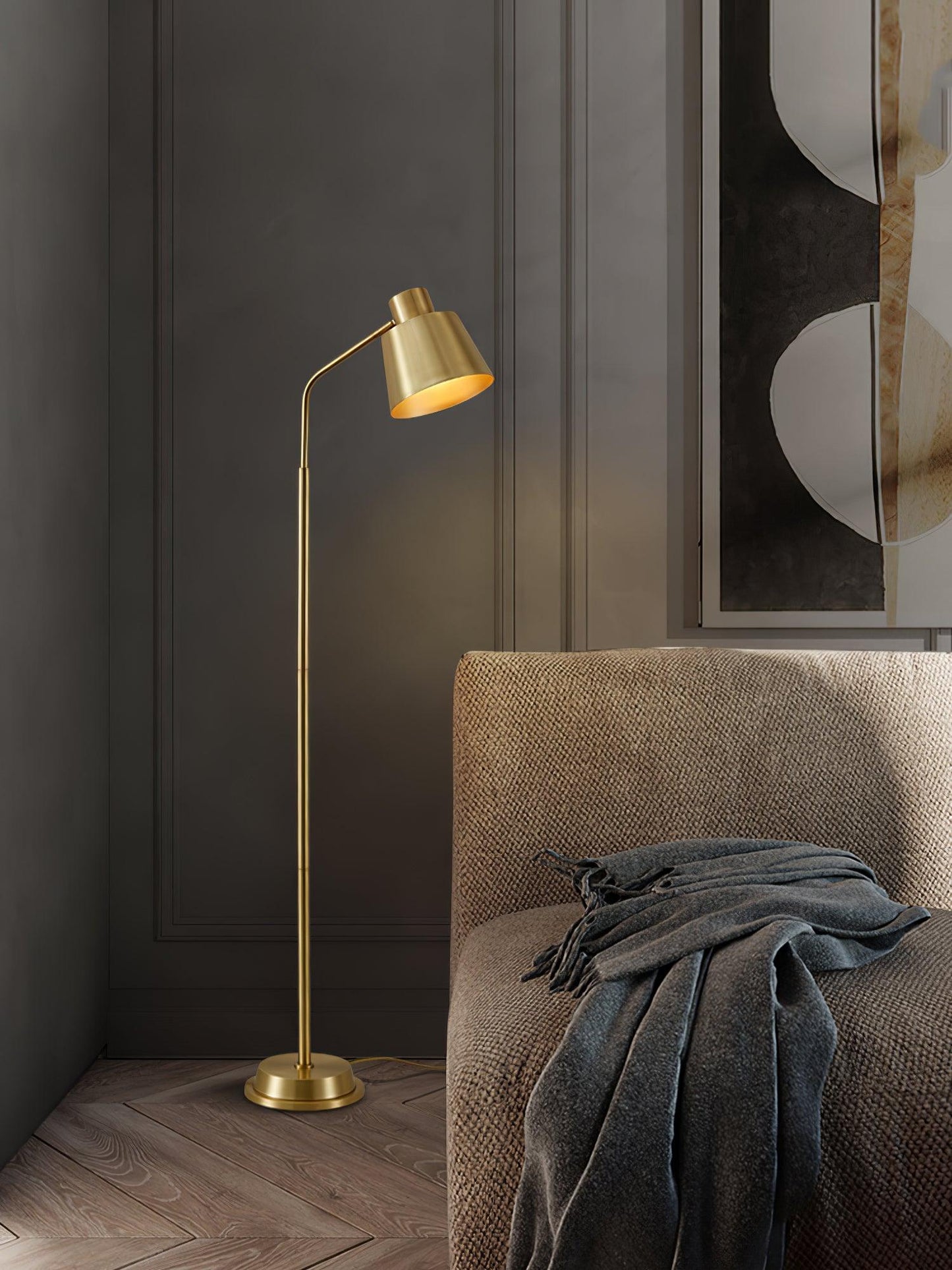 Zeid Standing Lamp Floor Lamp