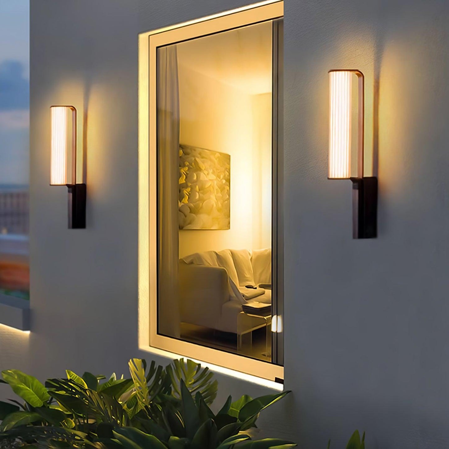 Zenith Arc Floodlight Outdoor LED Sconce