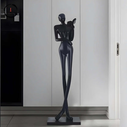 Graceful Reader Sculpture Ornaments