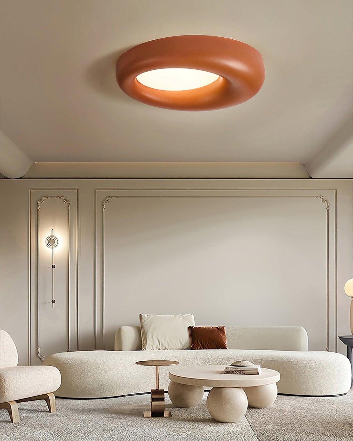 Zero Round Overhead light Ceiling Lamp