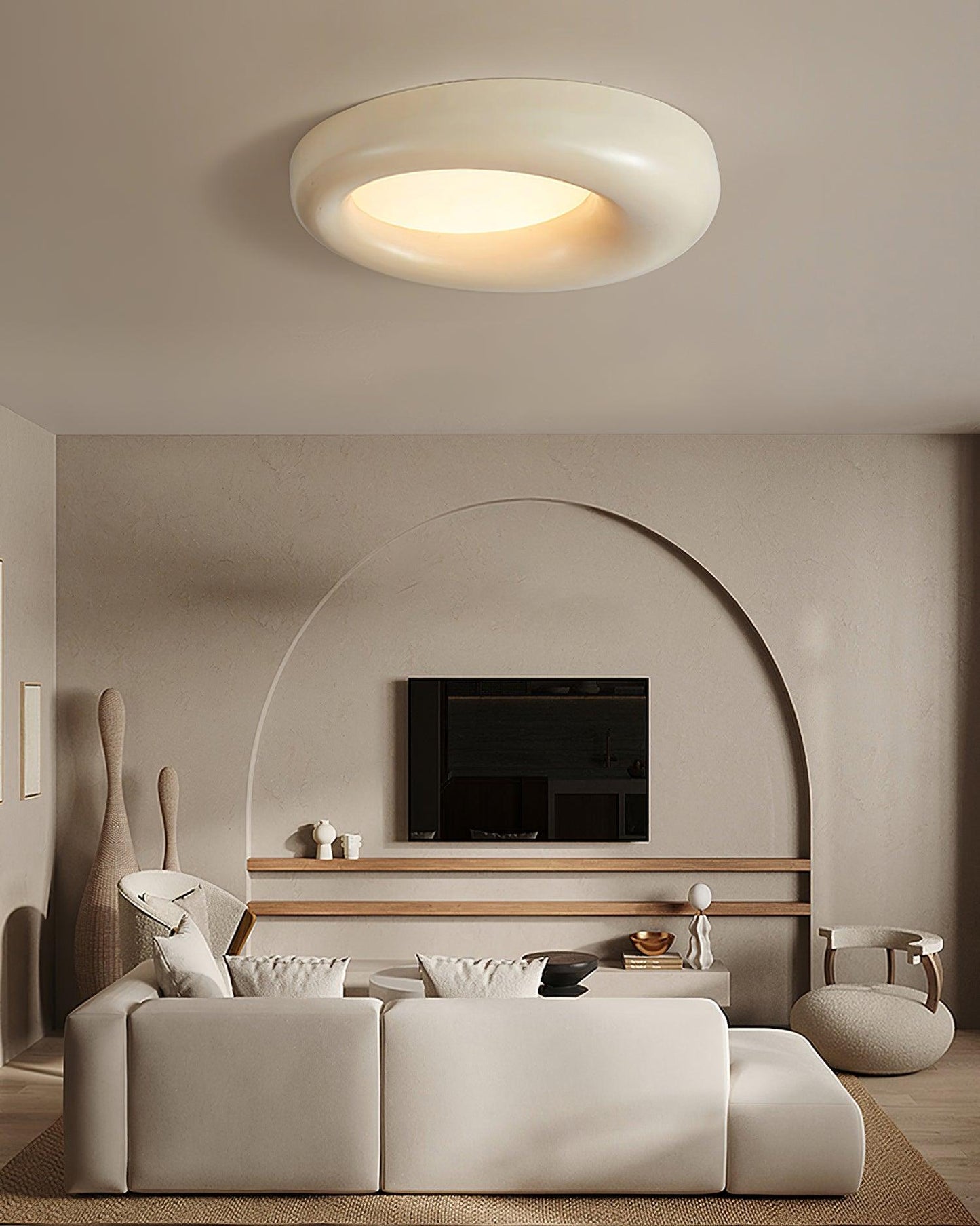 Zero Round Overhead light Ceiling Lamp